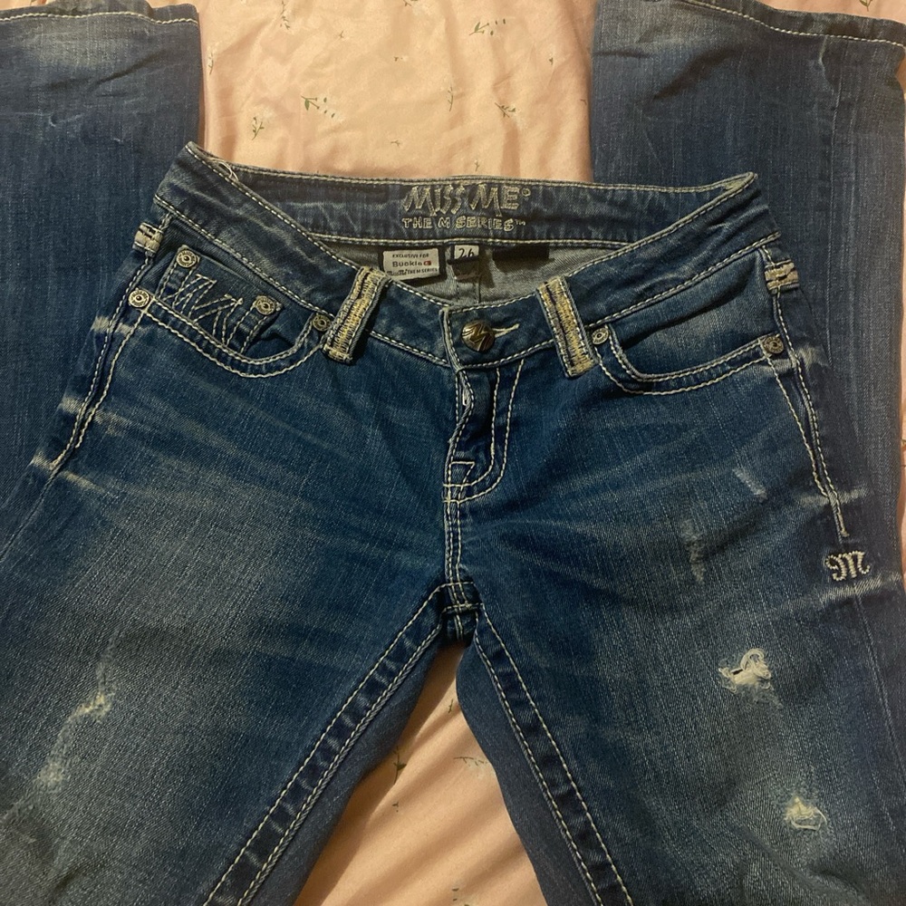 Miss Me Women's Dark Blue Boot Cut Jeans